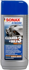 SONAX Xtreme Polish + Wax 3 Hybrid NPT syväpuhdistava autovaha 250 ml