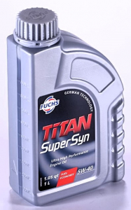 FUCHS Moottoriöljy TITAN SUPERSYN 5W-40  1L
