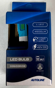 Polttimo AUTOLINE LED D3S/D3R/D8 42V 4500lm