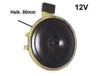 Äänitorvi 12V 80mm 2-napainen