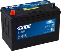 EXIDE Excell EB955 / 12V, 95Ah, 760A /  306x173x222 + -