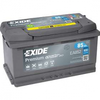EXIDE Premium EA852 / 12V,  85Ah, 800A /  315x175x175 - +