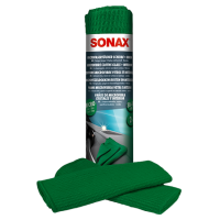 SONAX Mikrokuituliina ikkuna- ja peilipinnoille 2-pack
