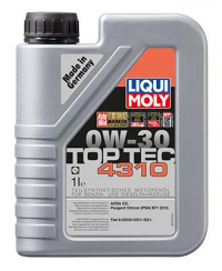 LIQUI MOLY Moottoriöljy TOP TEC 4310 0W-30  1L