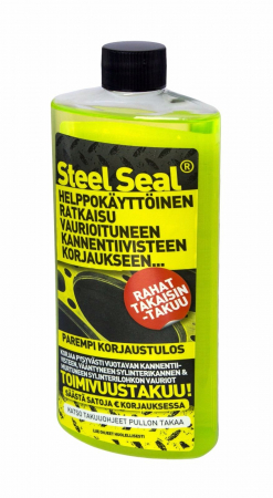 STEEL SEAL 500ml, nestemäinen paikkaus palaneille kannentiivisteille
