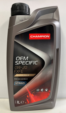 CHAMPION Moottoriöljy OEM SPECIFIC 0W-20 FXFE 1L