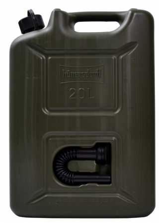 Jerrykannu vihreä muovia 20L