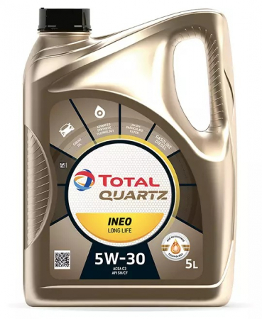 TOTAL QUARTZ Moottoriöljy INEO Long Life 5W-30 5L