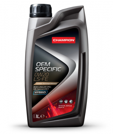 CHAMPION Moottoriöljy OEM SPECIFIC 0W-20 LS-FE 1L