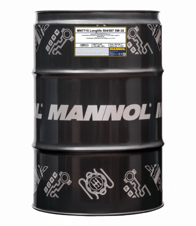 MANNOL Moottoriöljy 7715 Longlife 504/507 5W-30 208L