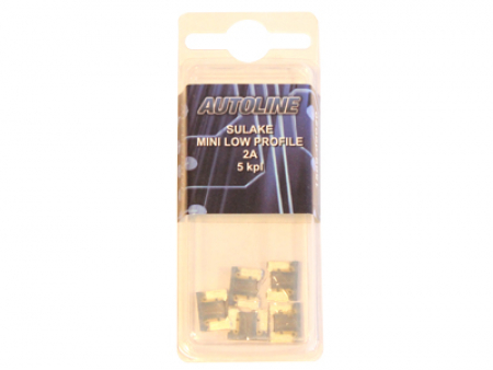 Autoline Laattasulake  Mini Low Profile 2A 5kpl