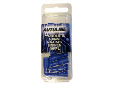 Autoline Pyöröliitin Sininen 5mm NAARAS 10kpl