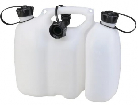 Metsurin kombikannu 3 + 1,5L läpinäkyvä bensa + öljy