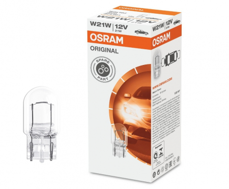 Polttimo OSRAM ORIGINAL 12V W21W