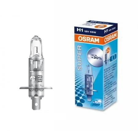 Polttimo OSRAM 12V H1 super 