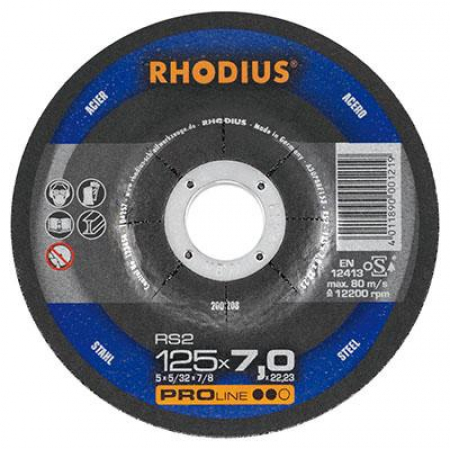 RHODIUS HIOMALAIKKA RS2 125 x 6
