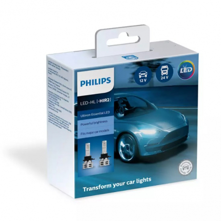 Polttimopari PHILIPS LED 12/24V HIR2 ULTINON ESSENTIAL
