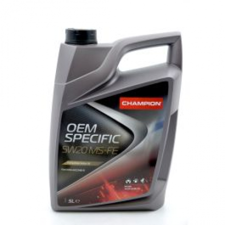 CHAMPION Moottoriöljy OEM SPECIFIC 5W-20 MS-FE  5L