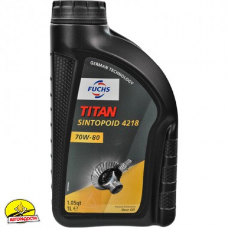 FUCHS Vaihteistoöljy TITAN SINTOPOID 4218 70W-80 1L