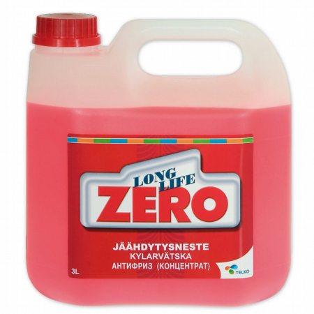 ZERO LONG LIFE jäähdytinneste punainen 3 L