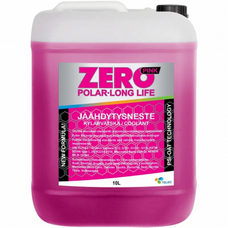 ZERO POLAR LONGLIFE Jäähdytysneste PINK 100% 10L