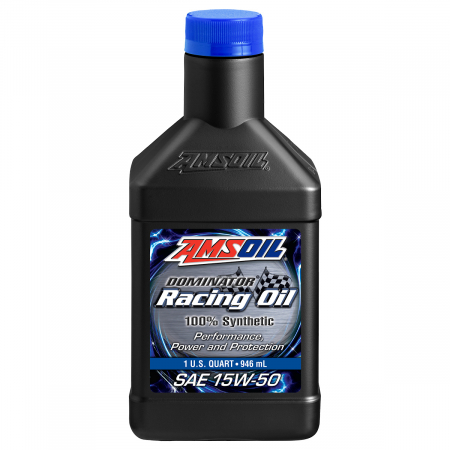 AMSOIL Täyssynteettinen kilpaöljy DOMINATOR° Racing Oil 15W-50 (RD50) 0,95L