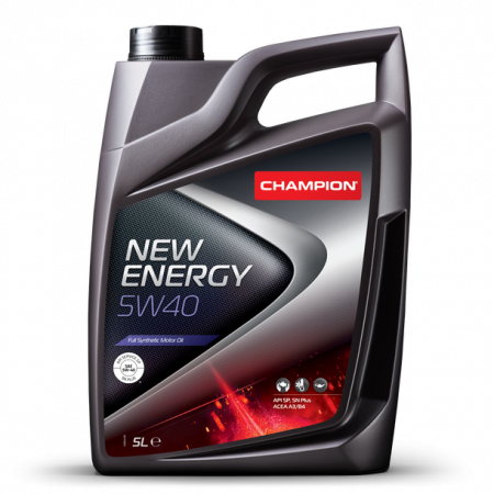 CHAMPION Moottoriöljy NEW ENERGY 5W-40  5L