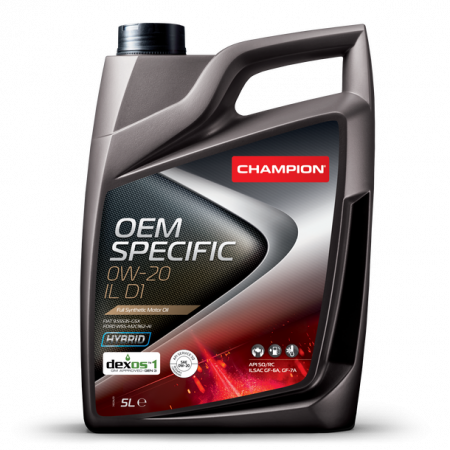 CHAMPION Moottoriöljy OEM SPECIFIC 0W-20 IL D1 5L