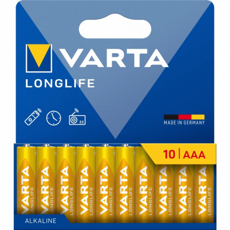 VARTA Longlife PARISTO AAA 10kpl